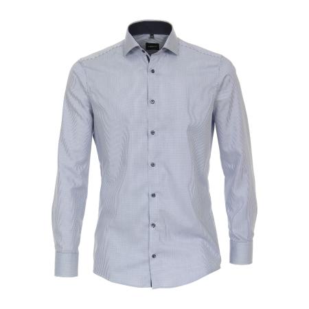 Venti Overhemd blauw, Gestreept