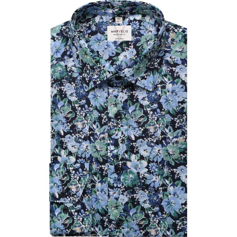 Marvelis Overhemd ML6 (vanaf 68 CM) groen Groen