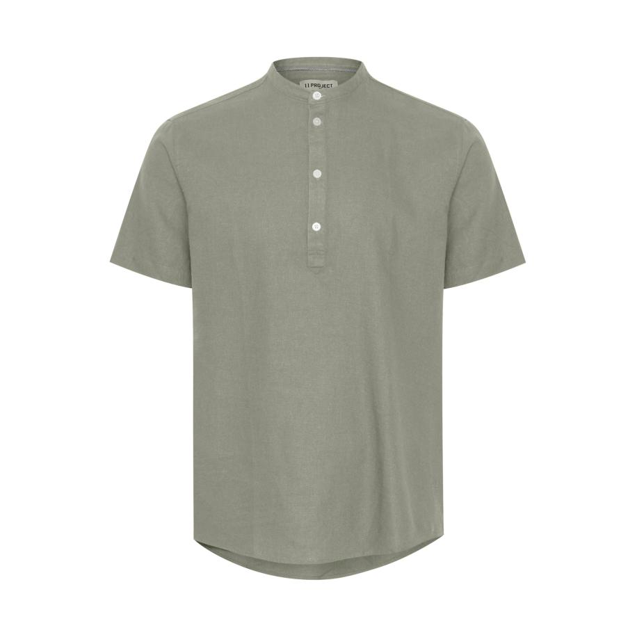 11 Project 11 Project Overhemd Procho kaki / lichtgroen -