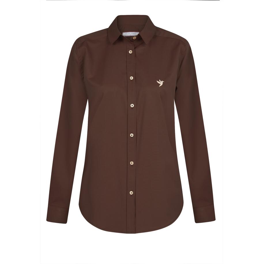 Felix Hardy Felix Hardy Blouse bruin -