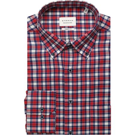 ETERNA Overhemd roze, Ruit