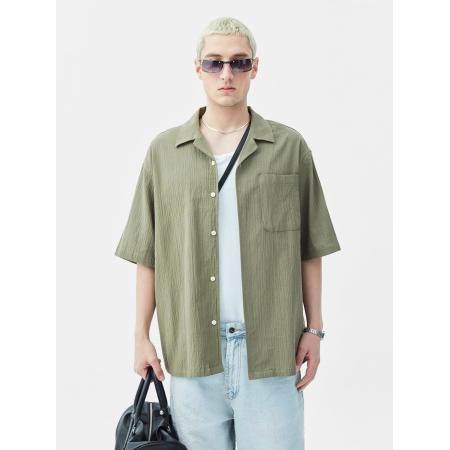 VAMOS CLO Overhemd kaki