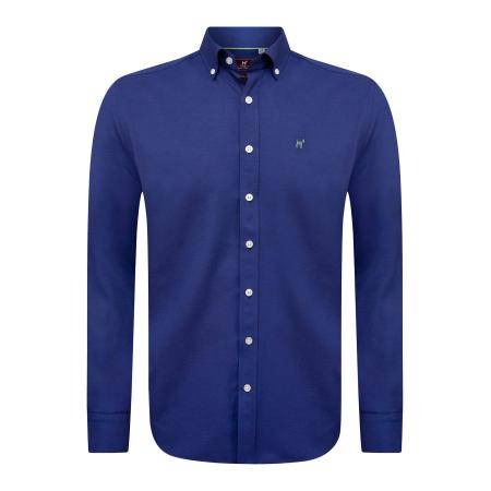 Williot Williot Overhemd blauw / groen / wit