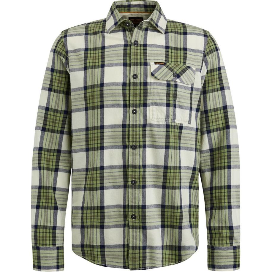 PME Legend Overhemd Ruiten Groen Groen