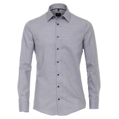 Venti Overhemd blauw, Faux-uni