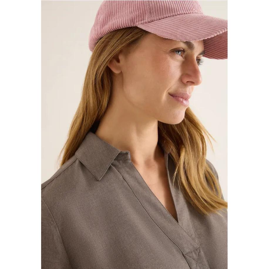 CECIL Gemêleerde blouse - Bruin