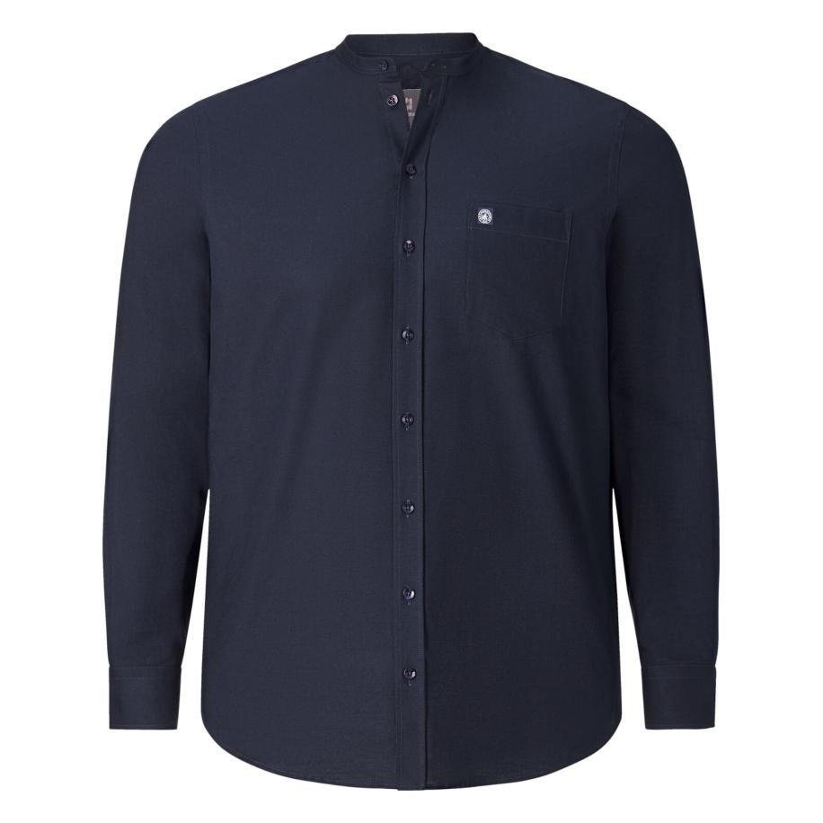 jan vanderstorm Jan Vanderstorm Overhemd Kallu donkerblauw -