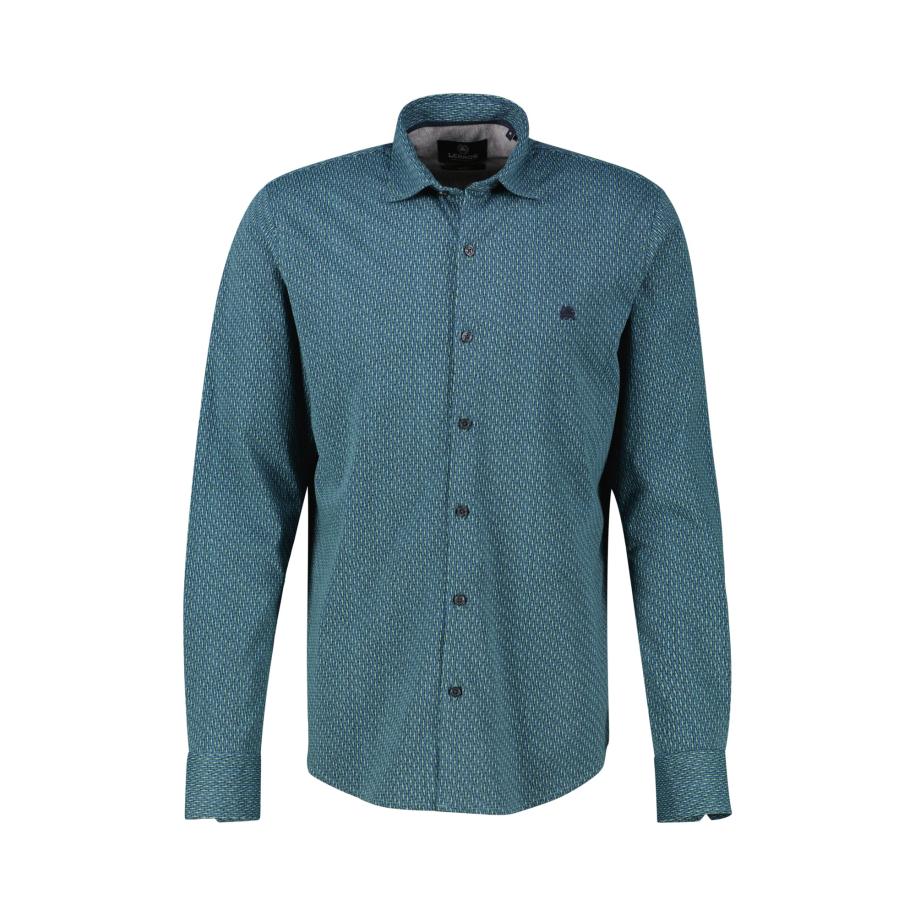 Lerros LERROS Overhemd blauw / groen -