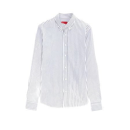 D’S Damat D’S Damat Overhemd marine / wit