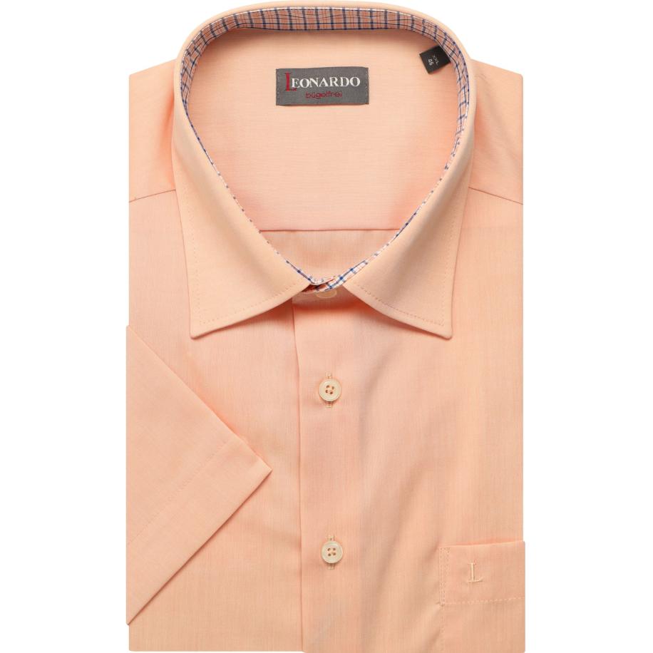 Leonardo by Jupiter Overhemd Korte mouw oranje Oranje