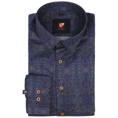 Suitable Overhemd Van Gogh Navy