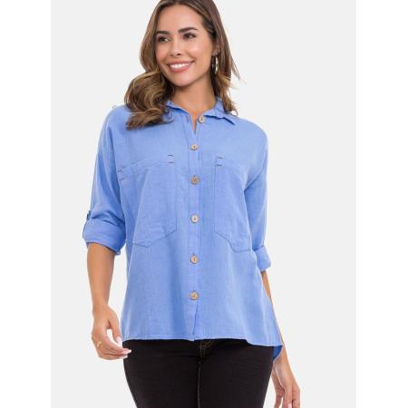 Cipo & Baxx CIPO & BAXX Blouse blauw