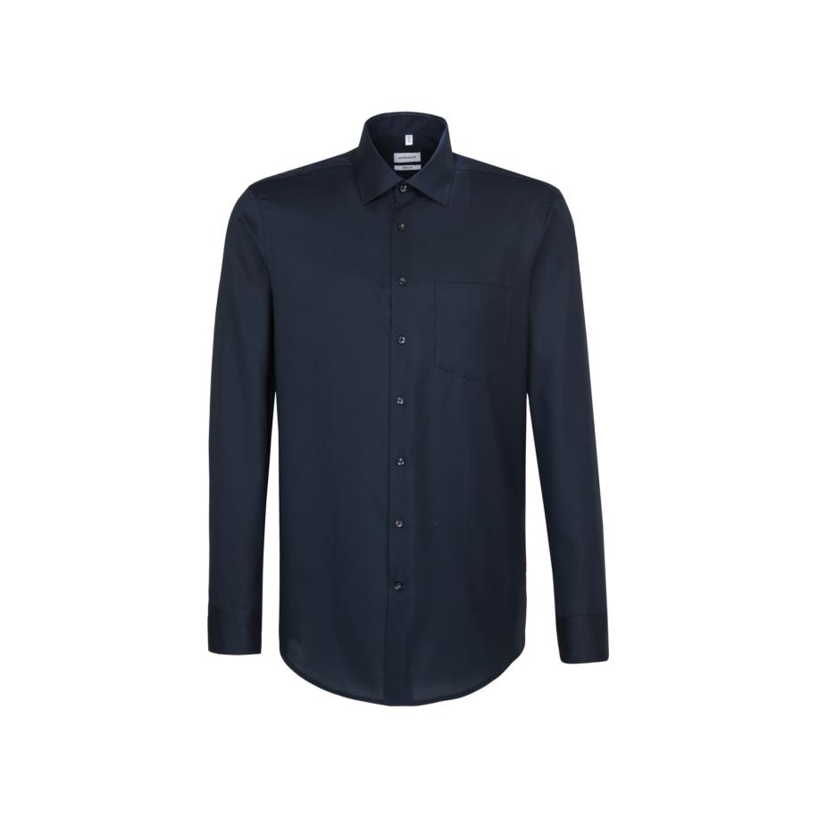 Seidensticker SEIDENSTICKER Zakelijk overhemd kobaltblauw -