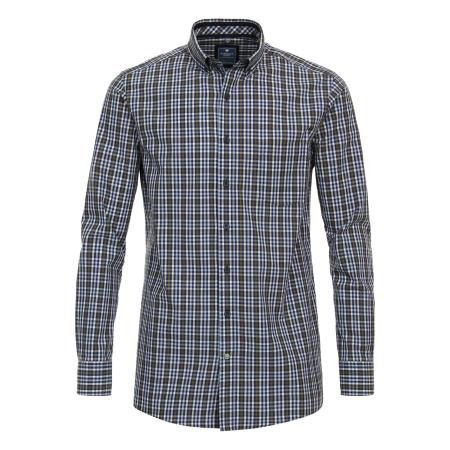 Redmond Casual Overhemd groen, Ruit