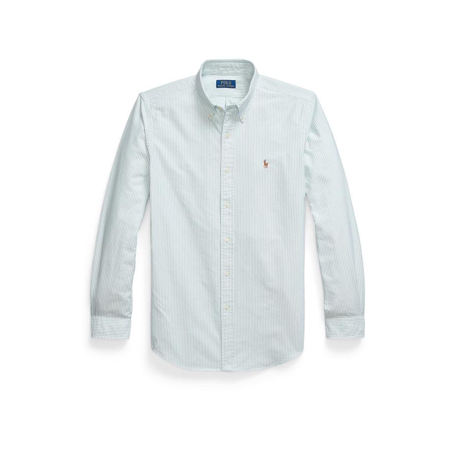 Polo Ralph Lauren Overhemd mintgroen / wit Wit