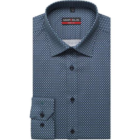 Marvelis Overhemd lichtgroen, Bedrukt