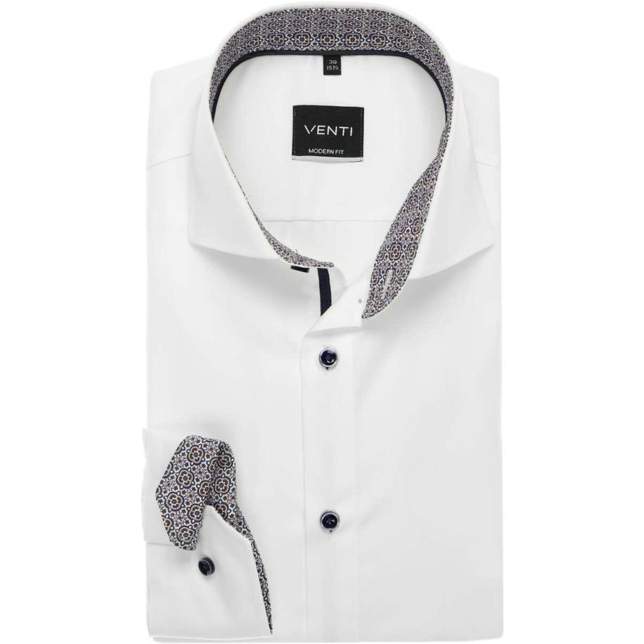 Venti Overhemd wit, Faux-uni Wit
