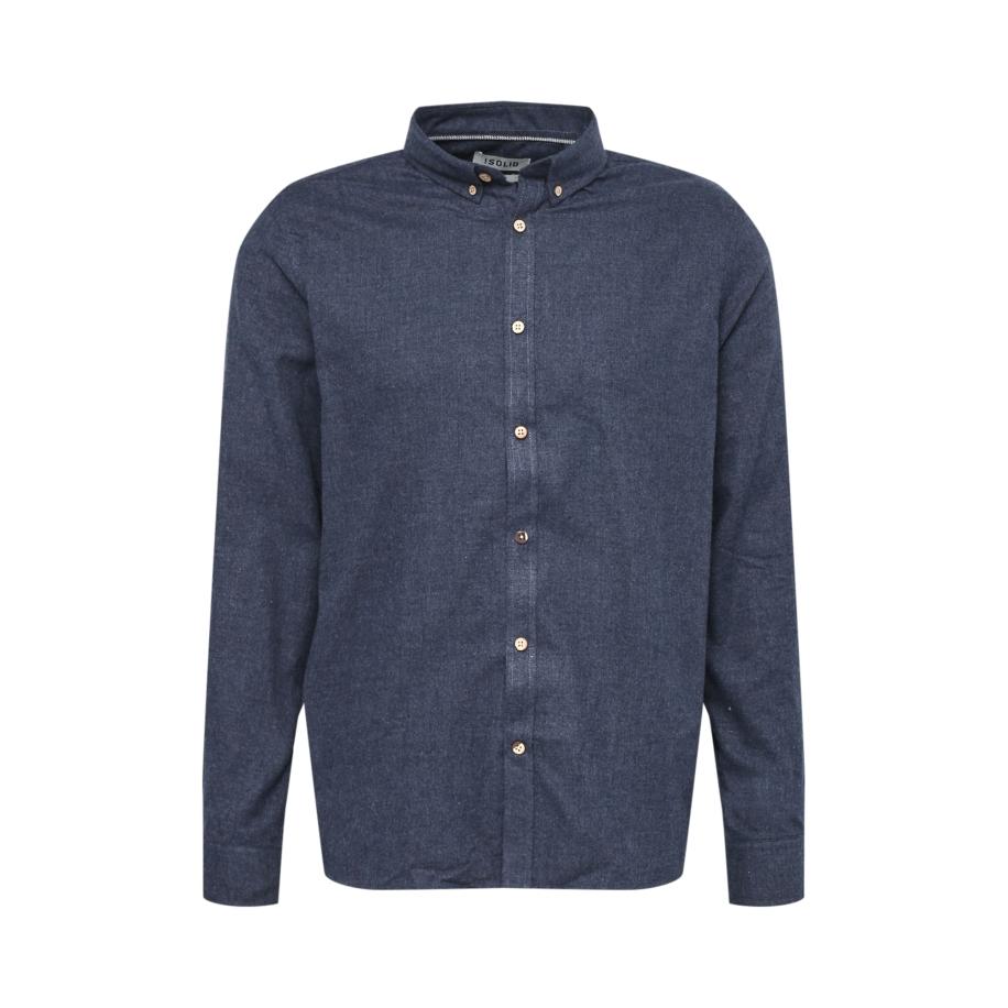Solid !Solid Overhemd Pete donkerblauw -