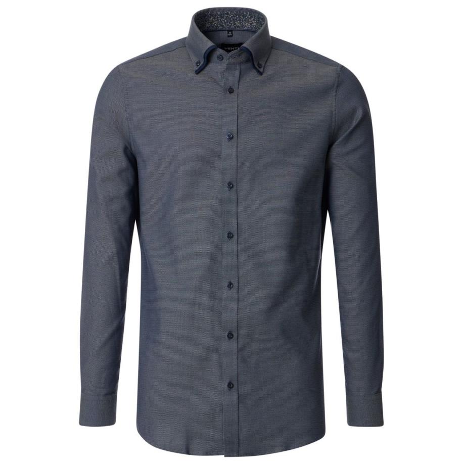 Venti Overhemd groen, Faux-uni Groen