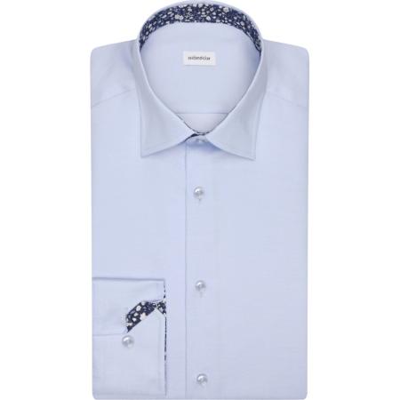 Seidensticker Overhemd lichtblauw, Effen