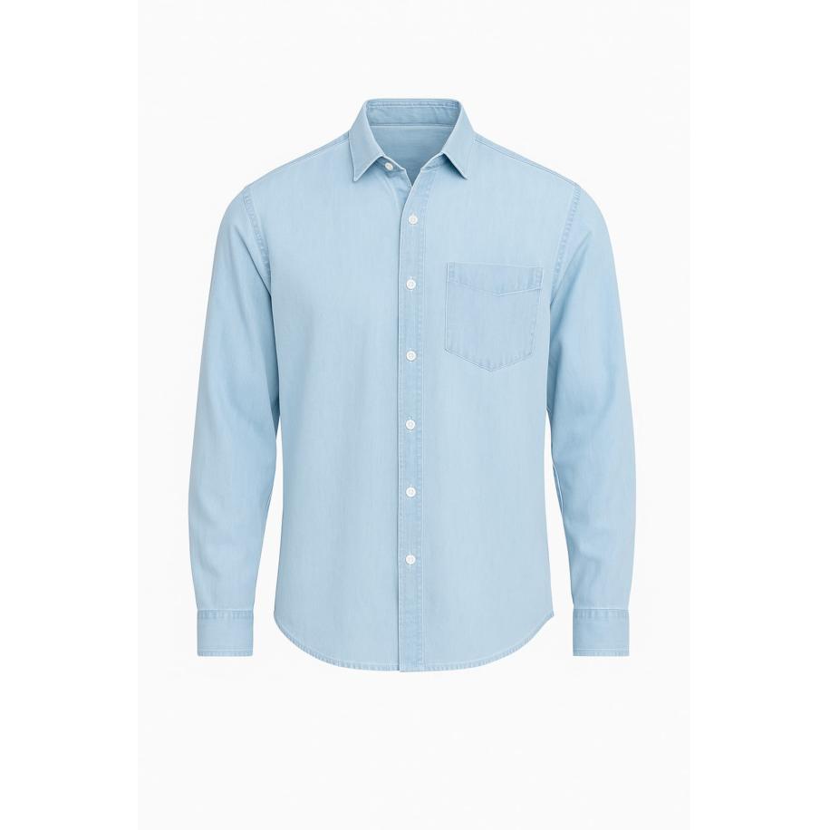 Ombre Ombre Overhemd lichtblauw -