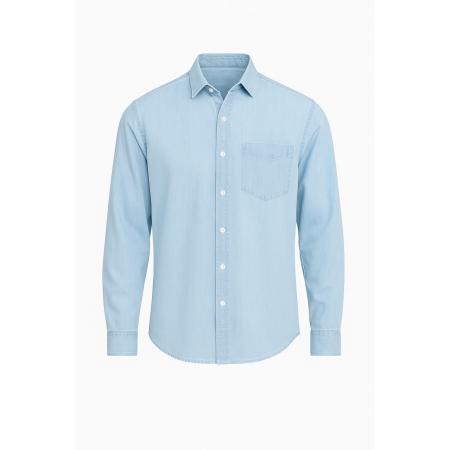Ombre Ombre Overhemd lichtblauw