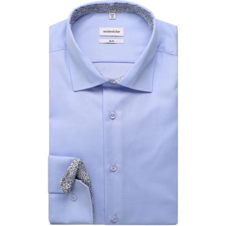 Seidensticker Overhemd ML6 (vanaf 68 CM) lichtblauw
