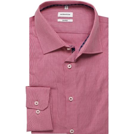 Seidensticker Overhemd roze, Effen