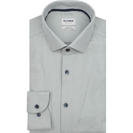 OLYMP Level 5 Overhemd Groen