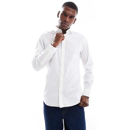 Jack & Jones - Slim-fit overhemd in wit