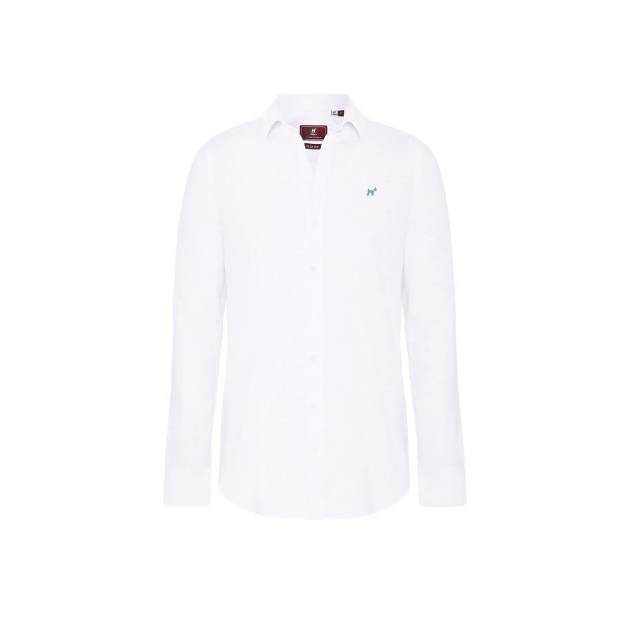 Williot Williot Blouse blauw / wit -