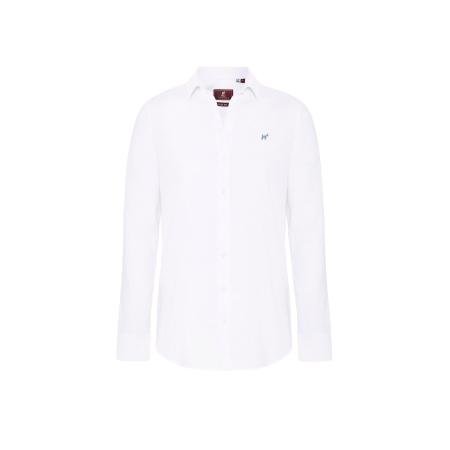 Williot Williot Blouse blauw / wit