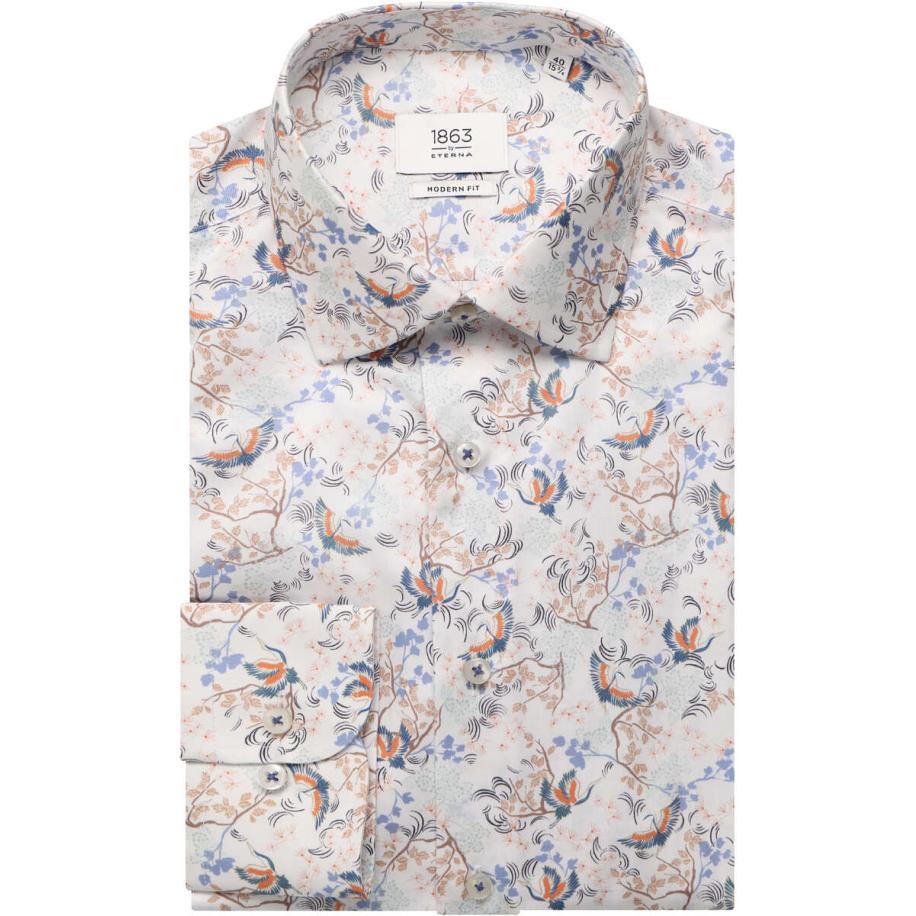 ETERNA 1863 Overhemd melba, Bedrukt Multicolor