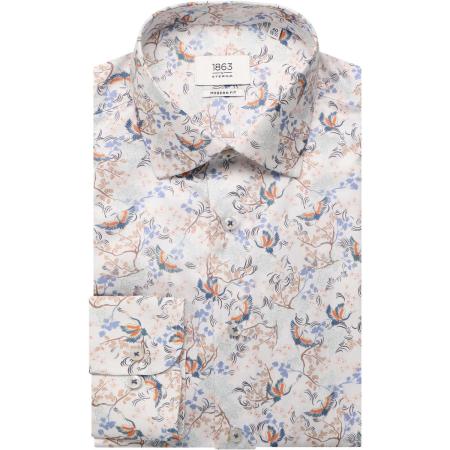 ETERNA 1863 Overhemd melba, Bedrukt