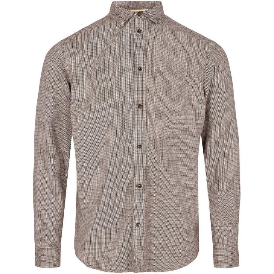 Anerkjendt Overhemd Akkonrad Ruiten Bruin Bruin