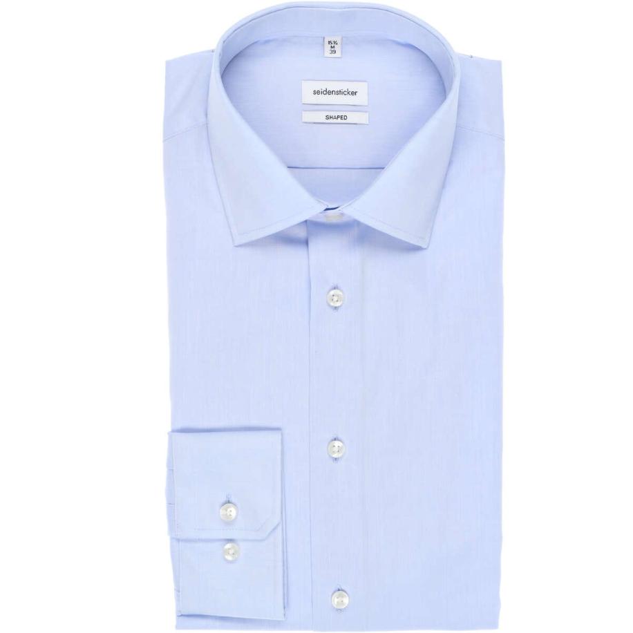 Seidensticker Overhemd ML6 (vanaf 68 CM) lichtblauw Blauw