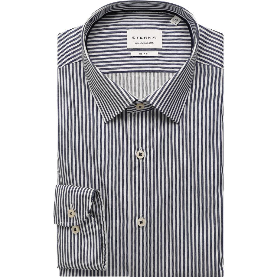 ETERNA Overhemd ML6 (vanaf 68 CM) marine Blauw