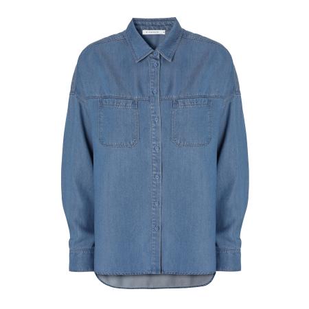 TATUUM TATUUM Blouse blauw denim