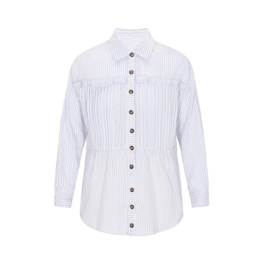 Usha usha BLUE LABEL Blouse indigo / offwhite -