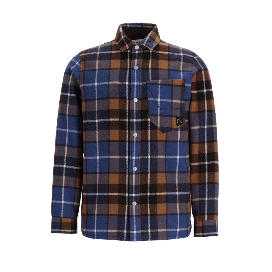 Chasin' CHASIN Overhemd blauw / bruin / oranje -