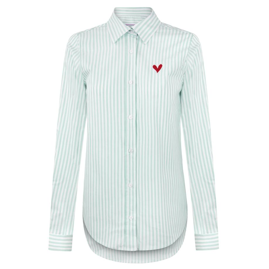 Felix Hardy Felix Hardy Blouse groen / wit -