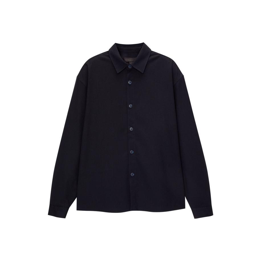 Pull&Bear Pull&Bear Overhemd nachtblauw -