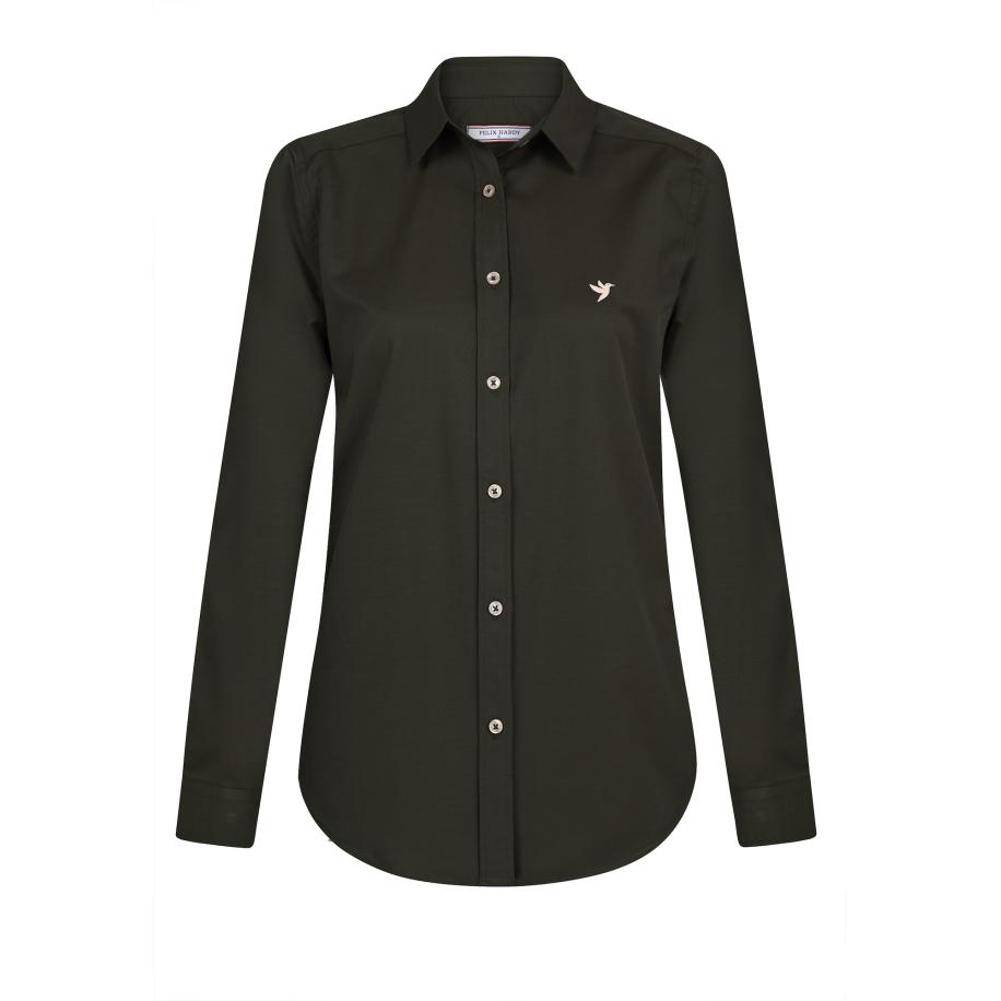Felix Hardy Felix Hardy Blouse donkergroen -