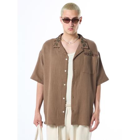 VAMOS CLO Overhemd bruin