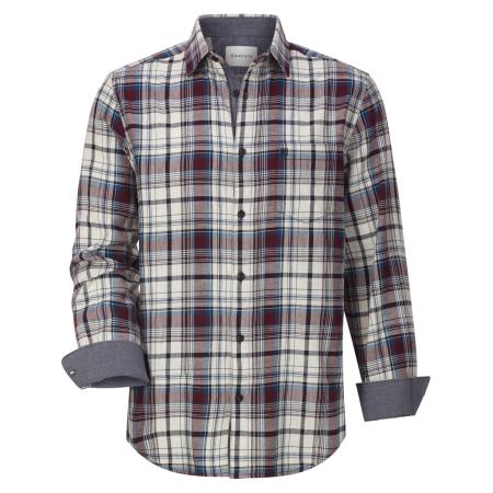 BABISTA BABISTA Overhemd Jalor blauw / donkerrood / zwart / offwhite