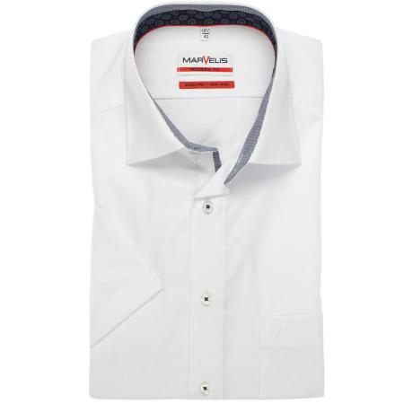 Marvelis Overhemd Korte mouw wit