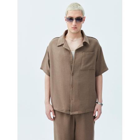 VAMOS CLO Overhemd bruin