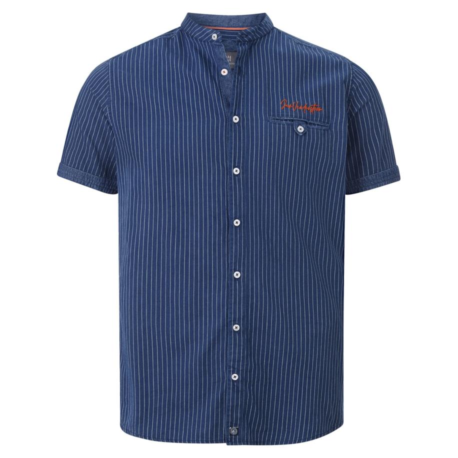 jan vanderstorm Jan Vanderstorm Overhemd donkerblauw -