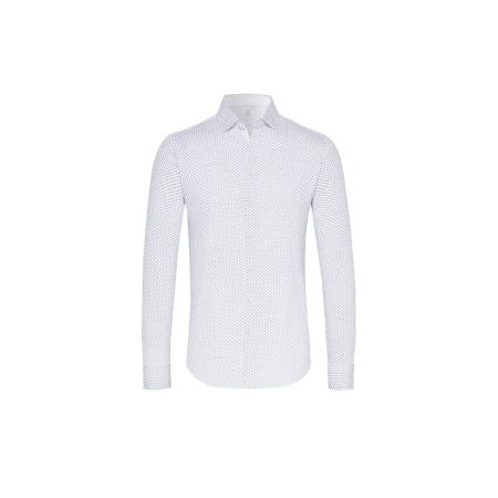 Desoto DESOTO Overhemd marine / wit