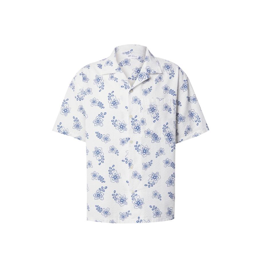 GAP GAP Overhemd royal blue/koningsblauw / wit -